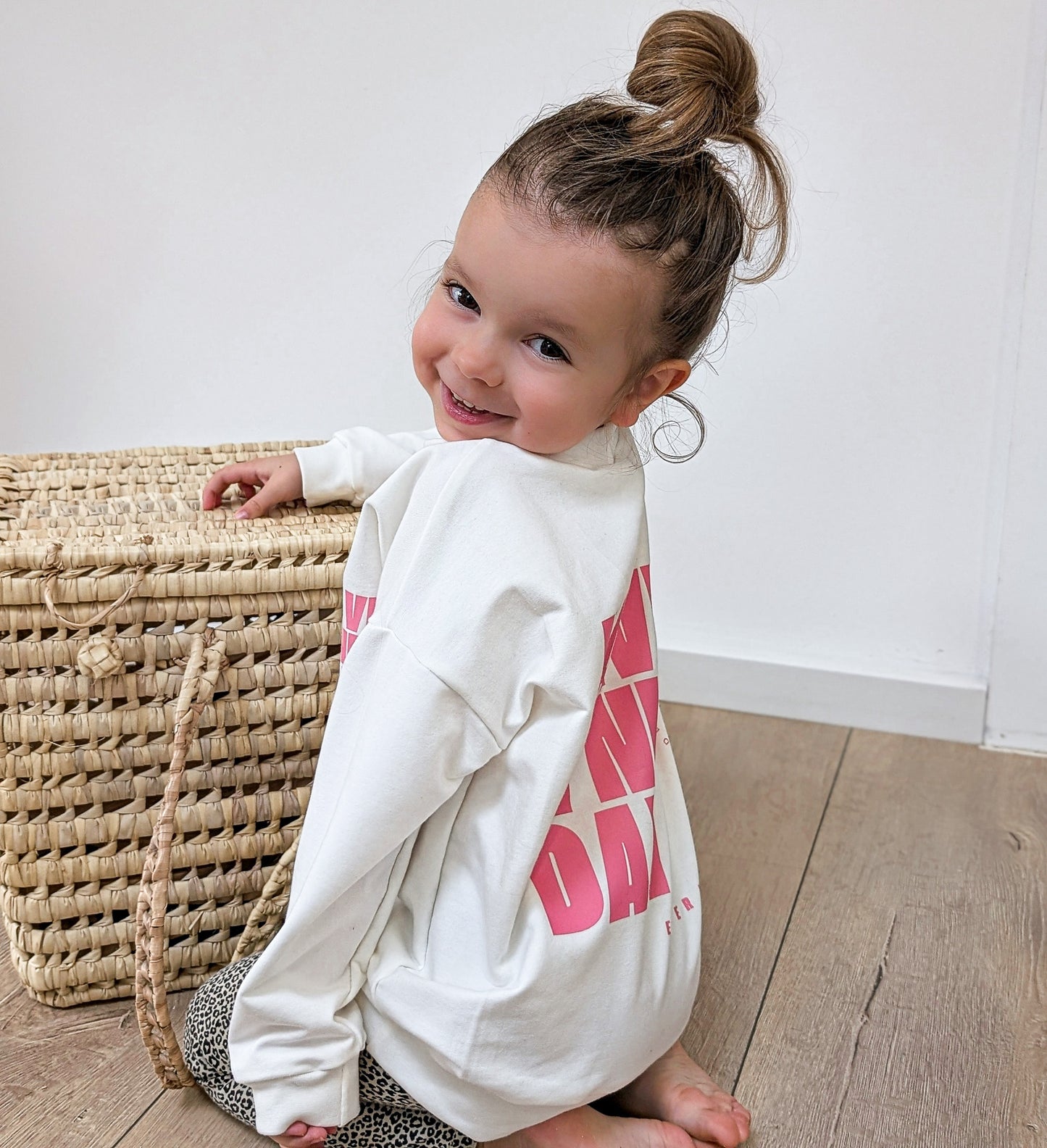 Sweater | Rückenprint | HAVE A NICE DAY