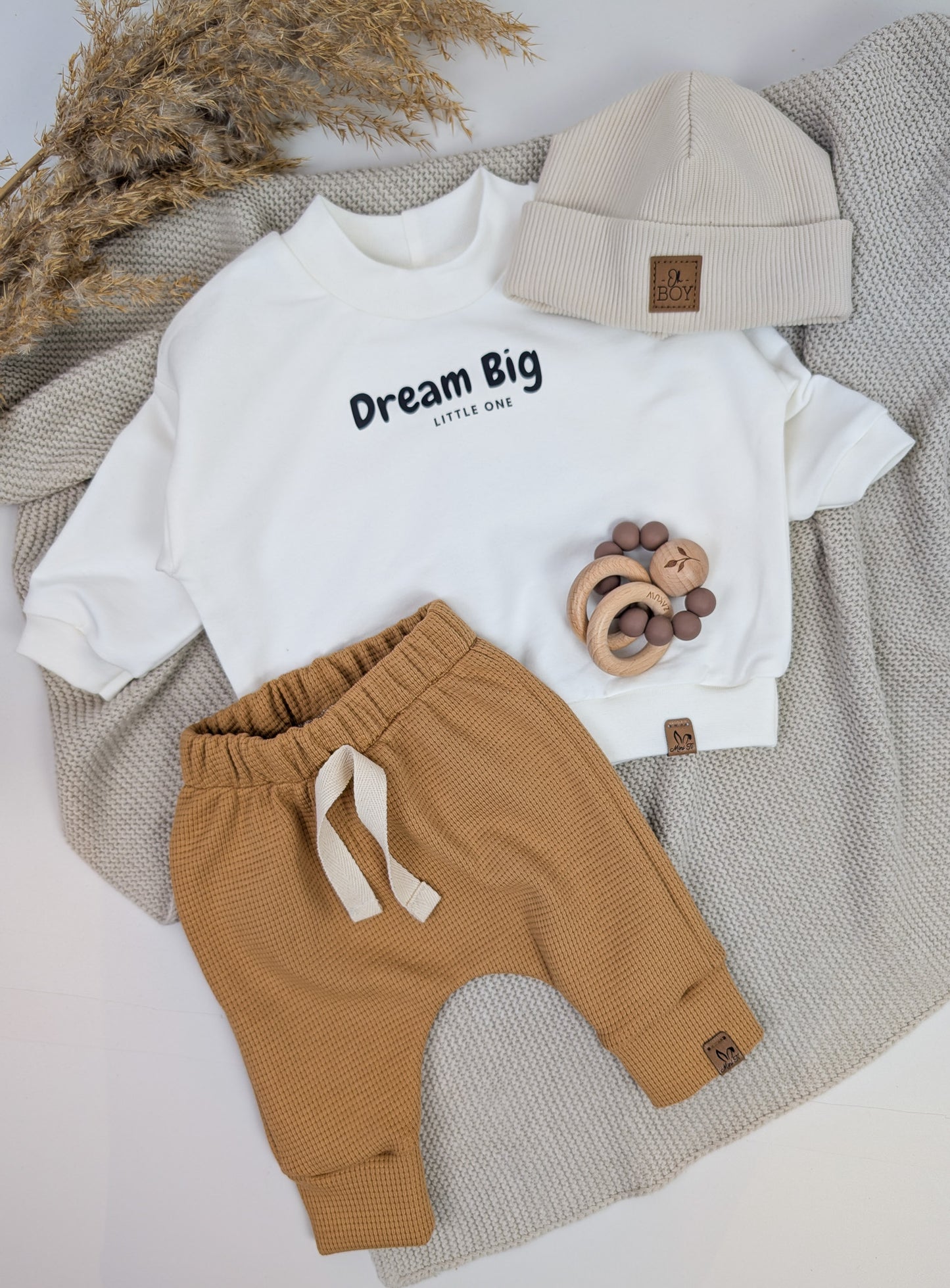 Sweater mit Print | Cremeweiß | Dream Big
