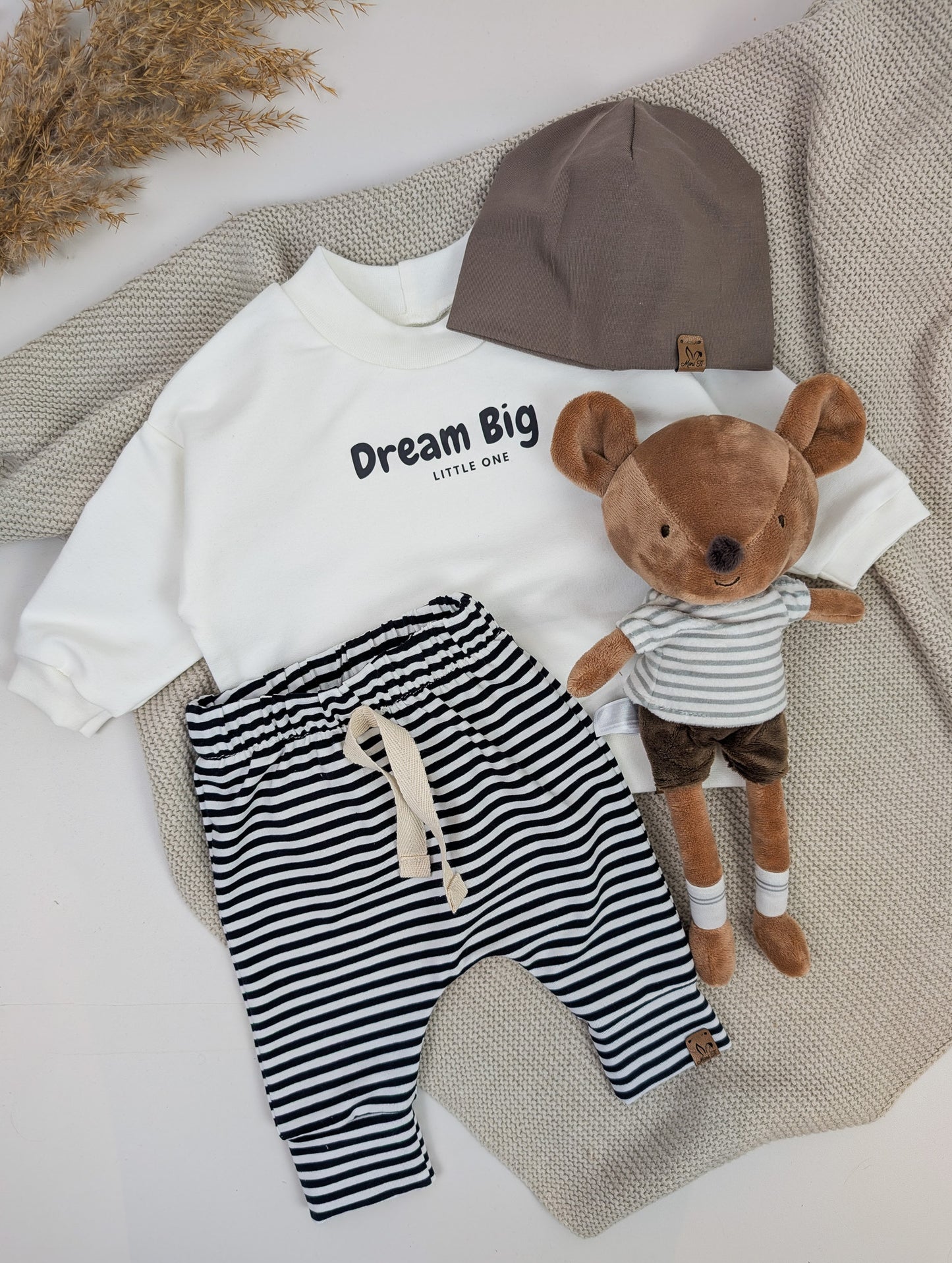 Sweater mit Print | Cremeweiß | Dream Big