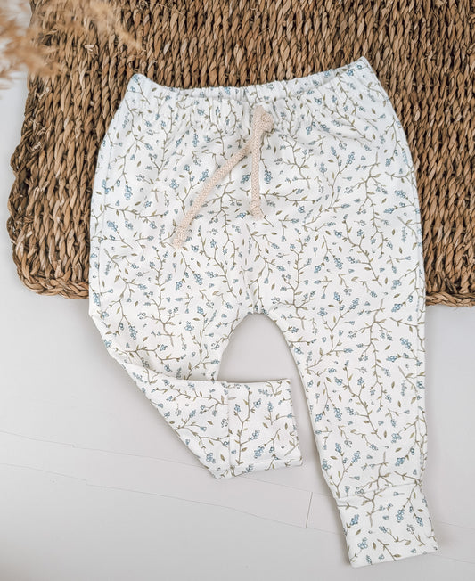 Sofortkauf – Hose Mini Blumen | Größe 74