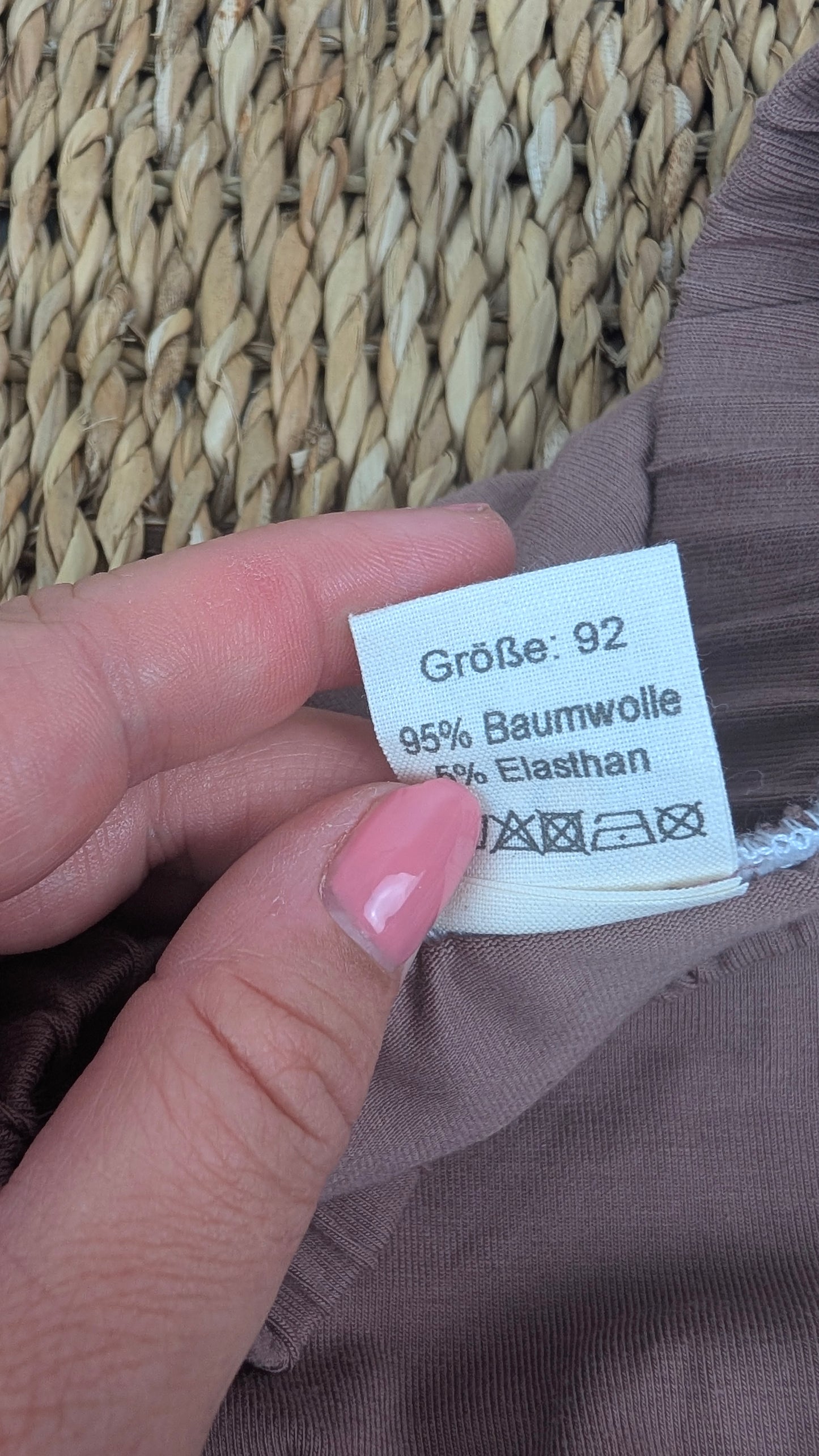 Sofortkauf – Hose Antik Rosa | Größe 92