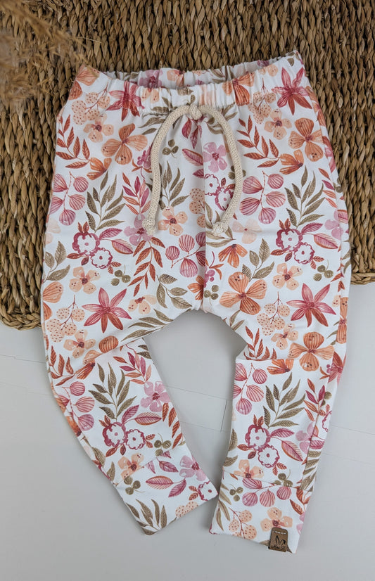 Sofortkauf – Hose Blumen | Größe 80