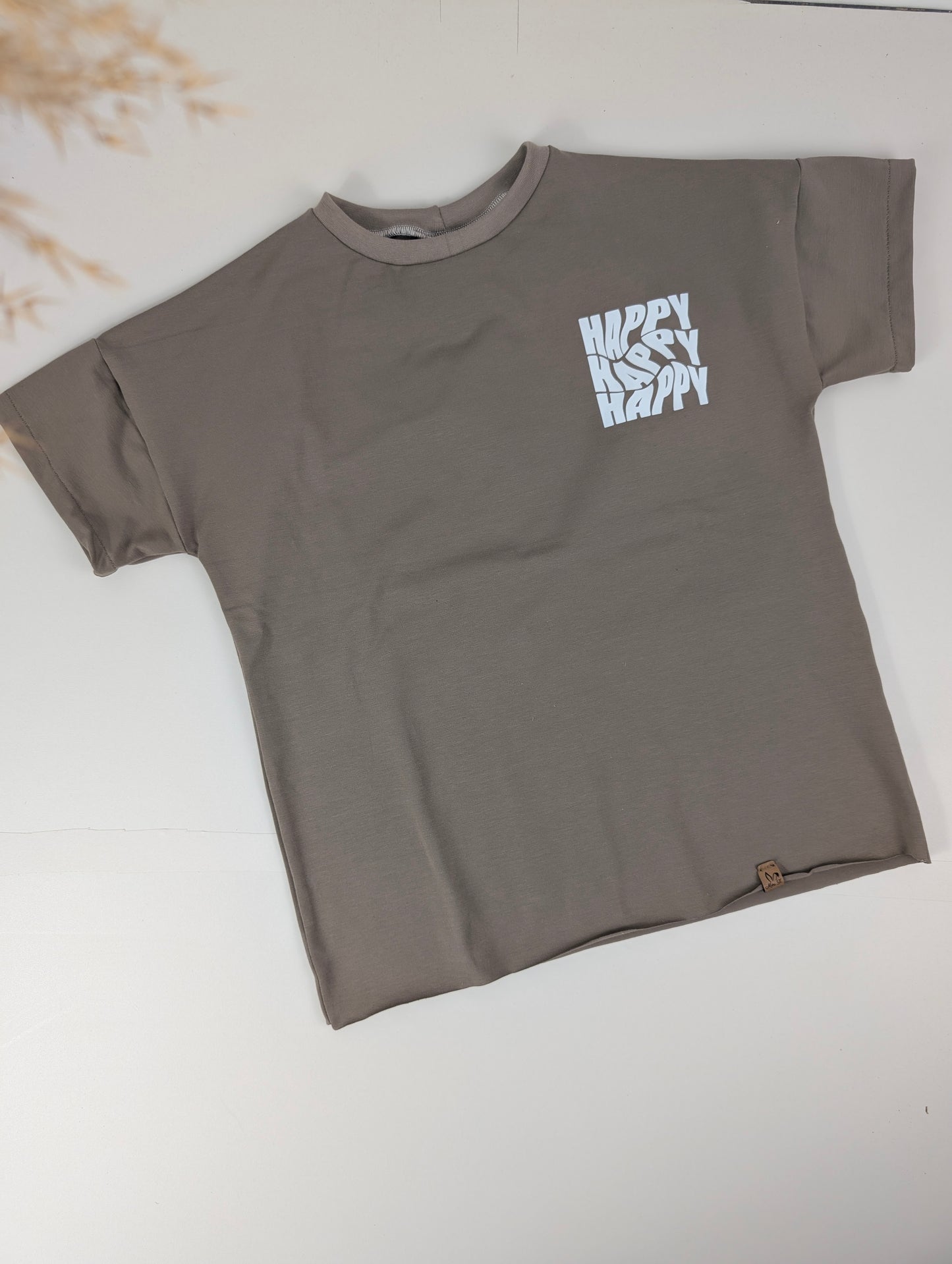 Oversize Shirt | Smoky Beige | HAPPY