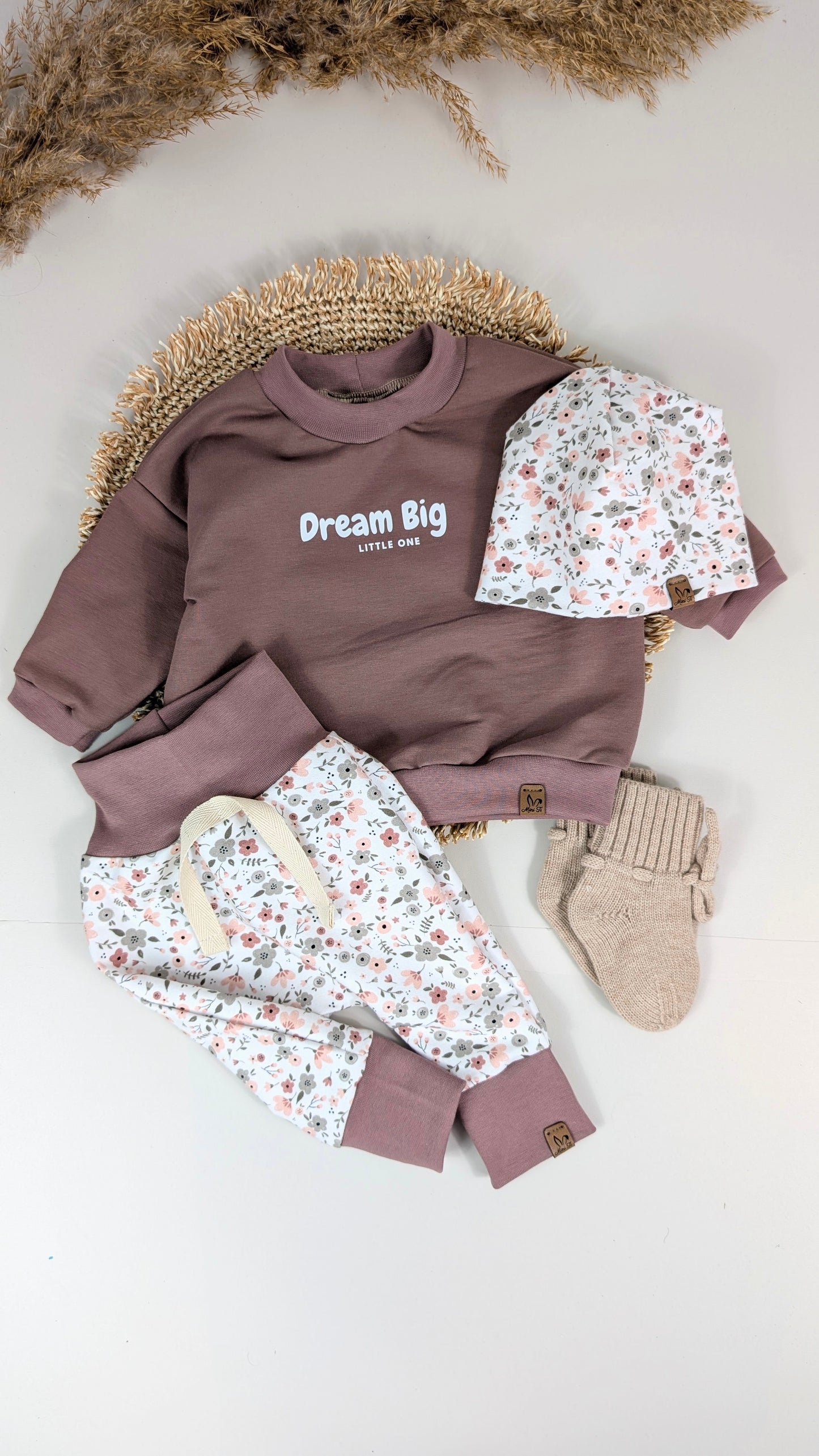 Sweater mit Print | Antik Rosa | Dream Big