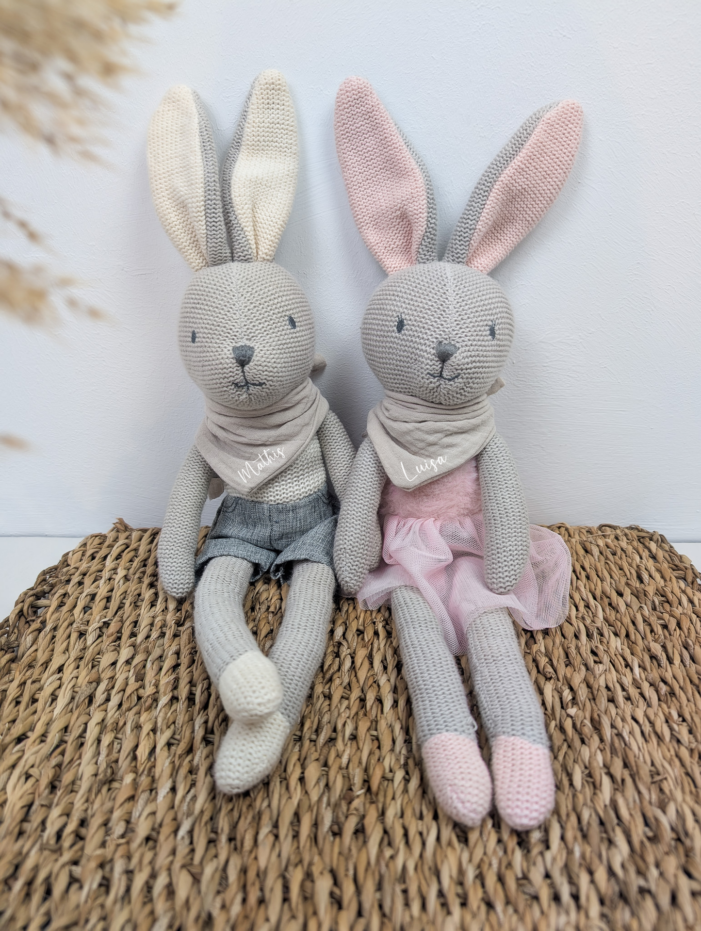 Kuscheltier Hase | Personalisierbar