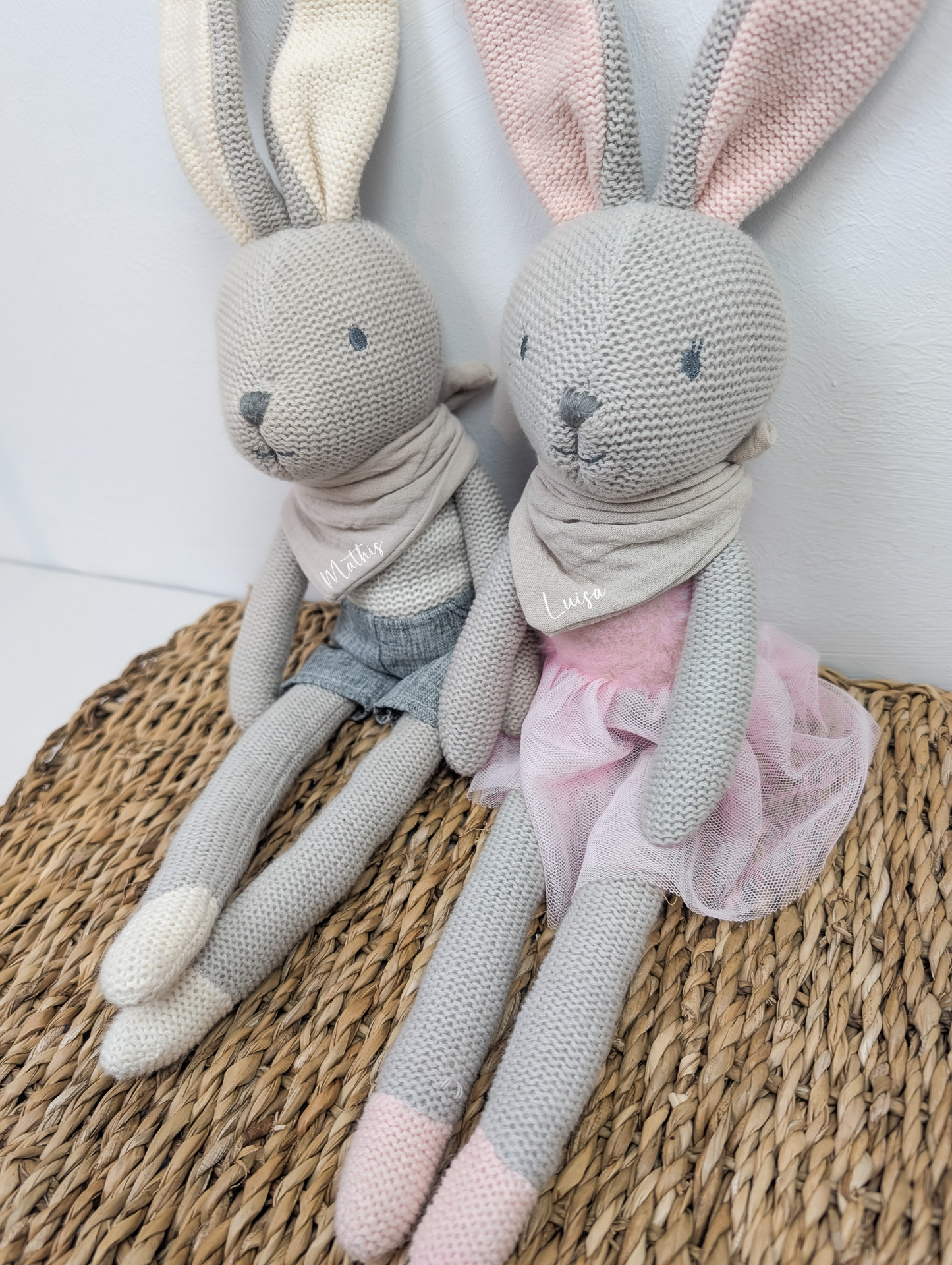 Kuscheltier Hase | Personalisierbar