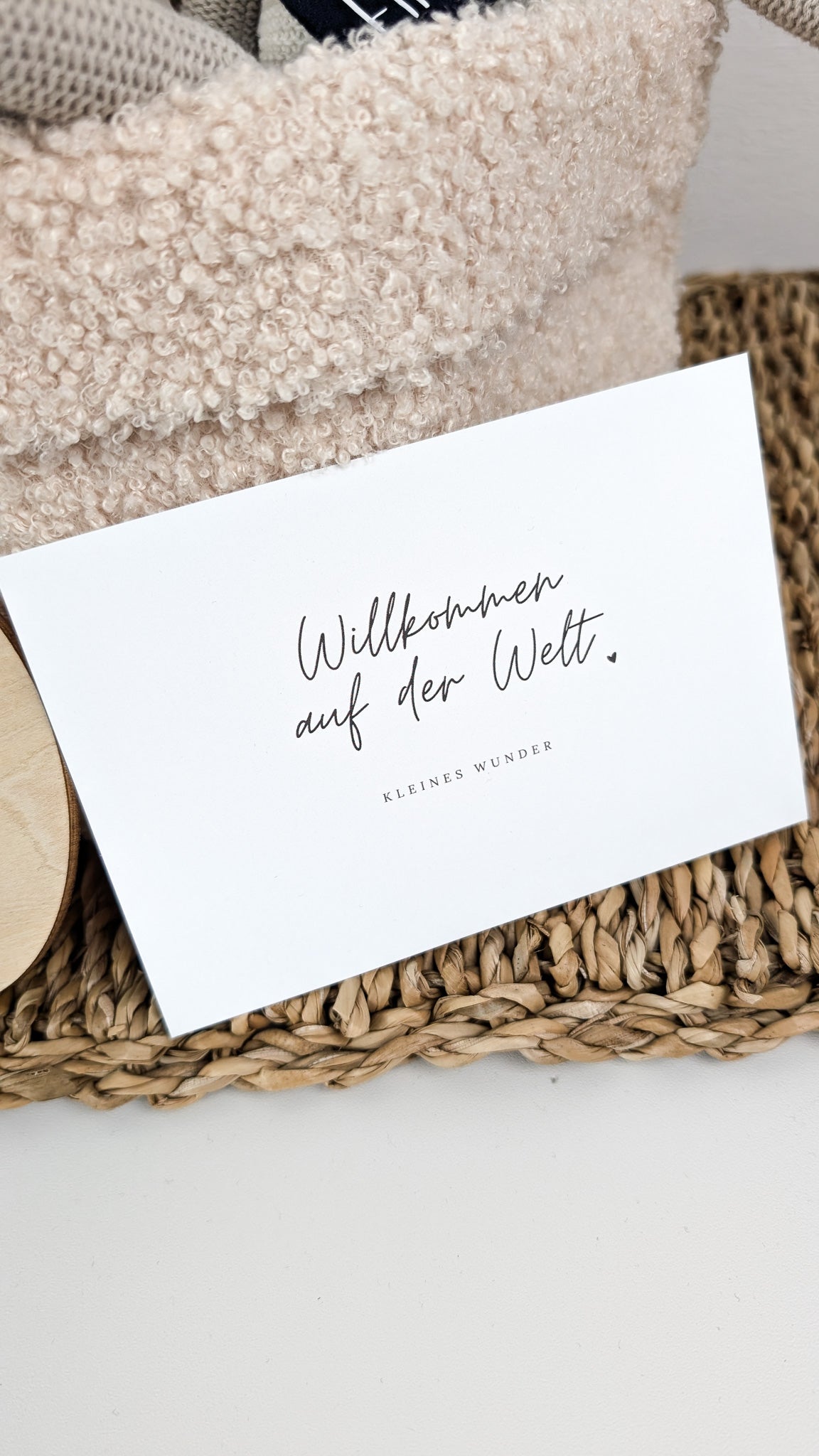 Personalisiertes Geschenkkörbchen