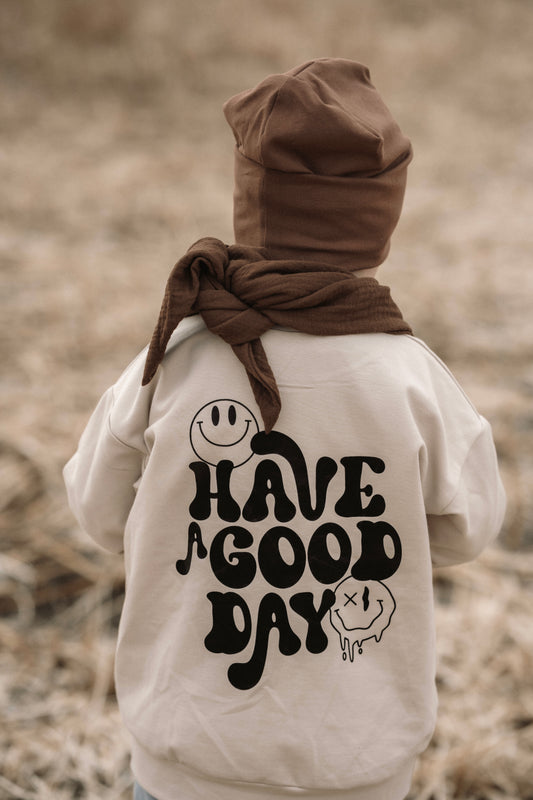 Sweater | Rückenprint | HAVE A GOOD DAY