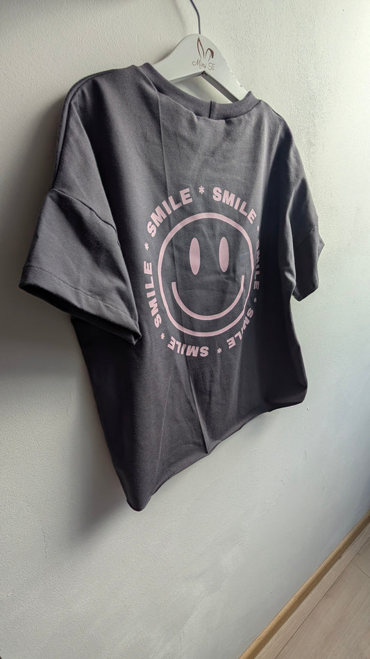 Oversize Shirt | Antracite | SMILEY