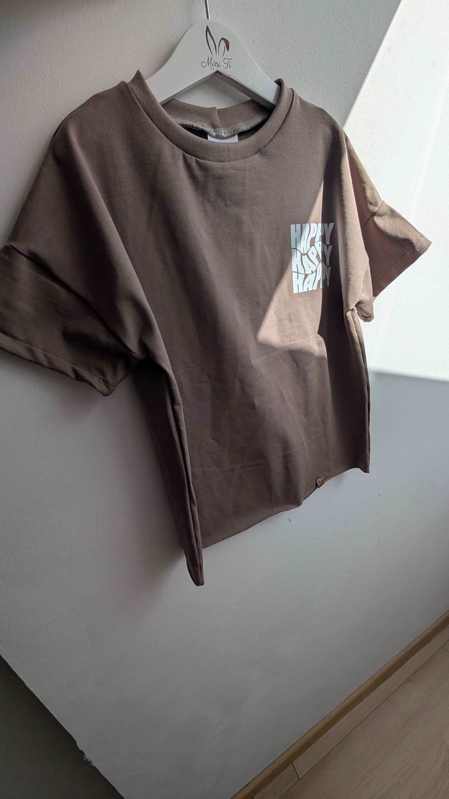 Oversize Shirt | Smoky Beige | HAPPY