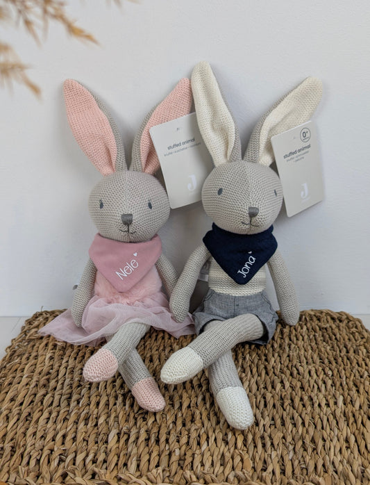 Kuscheltier Hase | Personalisierbar